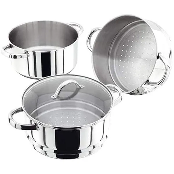 Steamers  22cm 3 Tier Steamer Set |  JX04